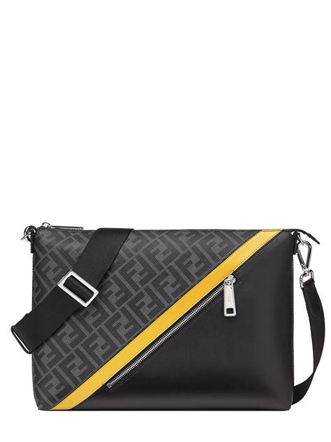 fendi classic mini messenger bag|farfetch fendi messenger bags.